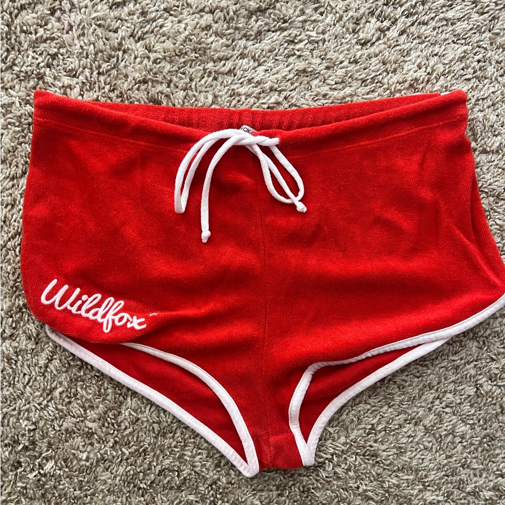 Wildfox swim terry cloth, shorts, size small